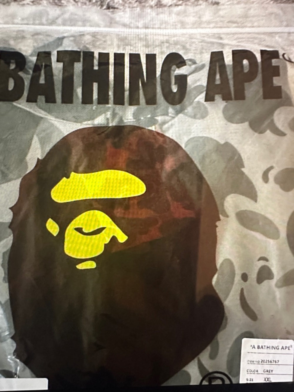 A Bathing Ape Graphic Camo Full Zip